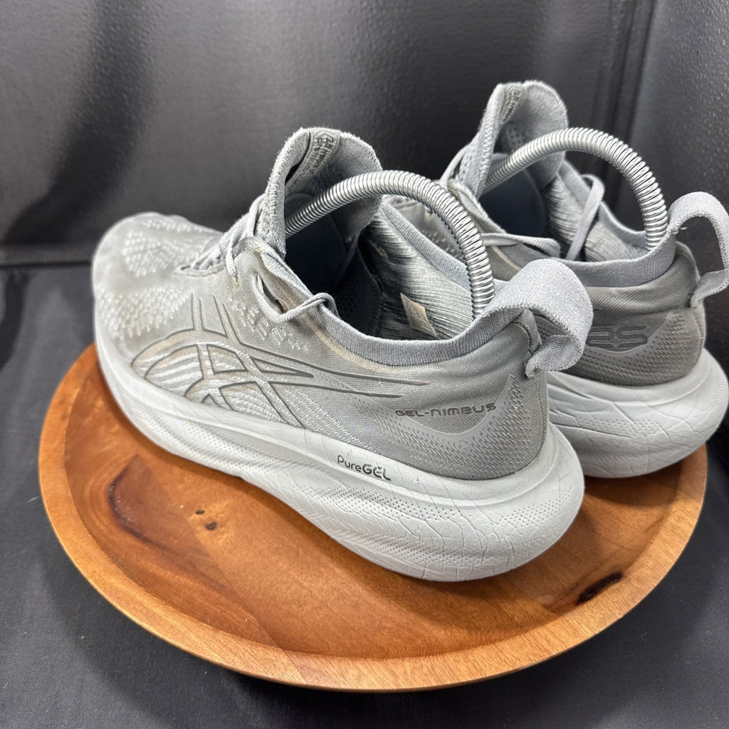 Asics Gel-Nimbus 25 Mens Size 9 Sheet Rock Grey Sneakers 1011B547 NICE!
