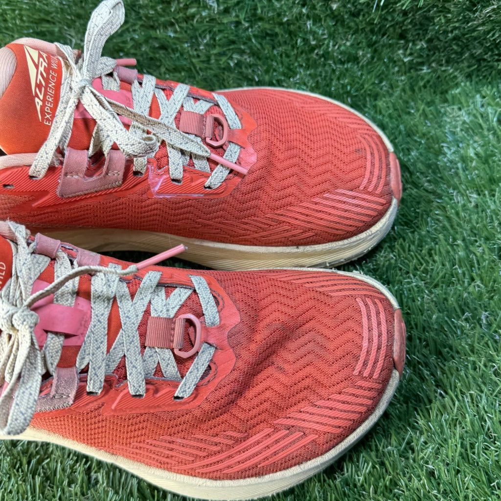 Altra Experience Wild Womens Orange Training Running Shoes Sz US 9 Sneakers