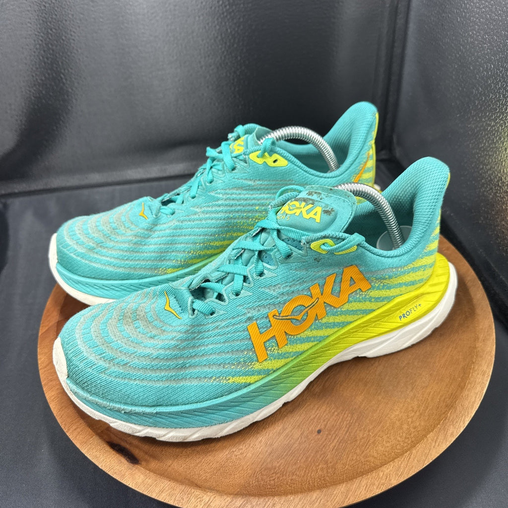 Hoka One One Mach 5 Running Shoes Ceramic/ Evening Primrose Women’s Size 8.5 B