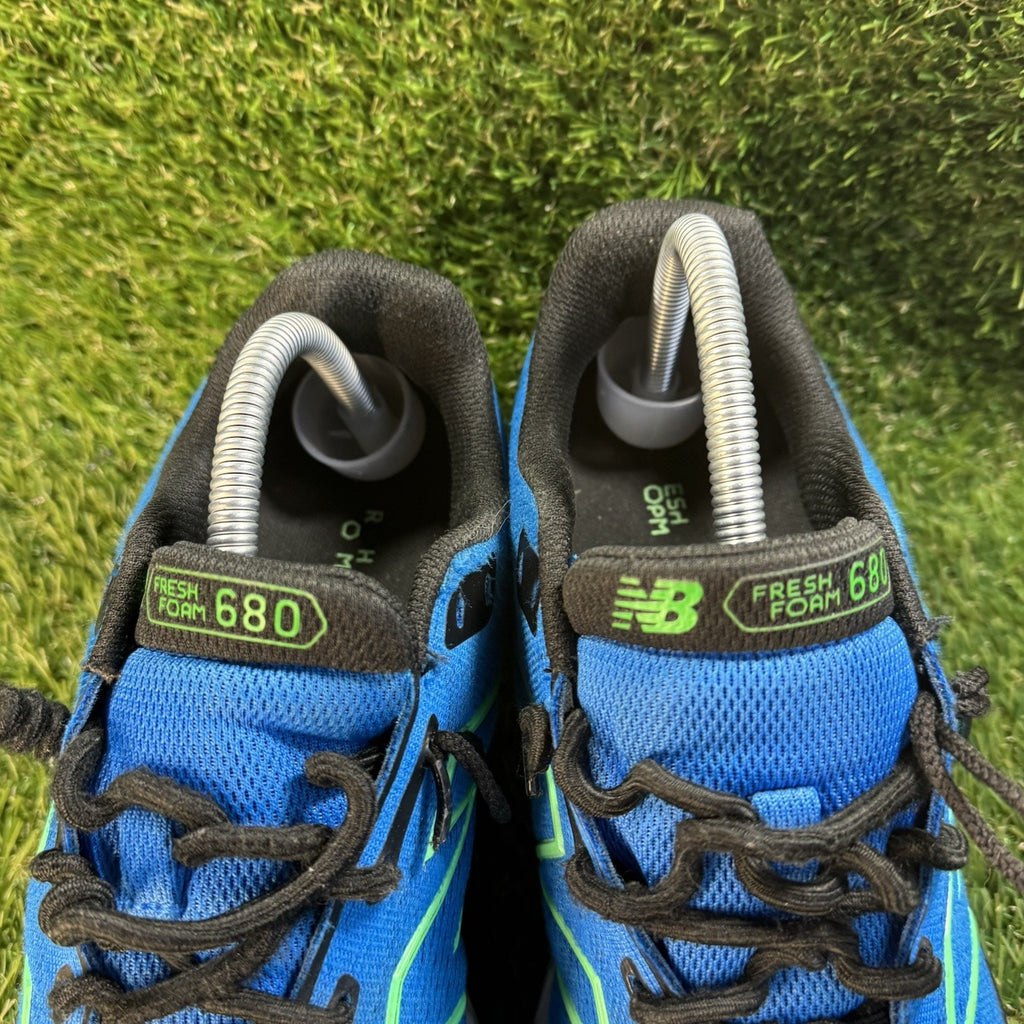 New Balance Fresh Foam 680v7 Shoes Mens Size 9 Blue Running Sneakers M680LB8
