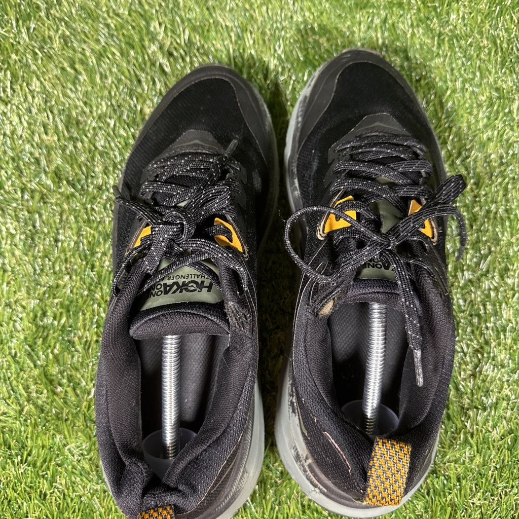 Hoka One One Challenger ATR 6 Men's Size 7.5D Black Running Shoes 1106510 BTYM