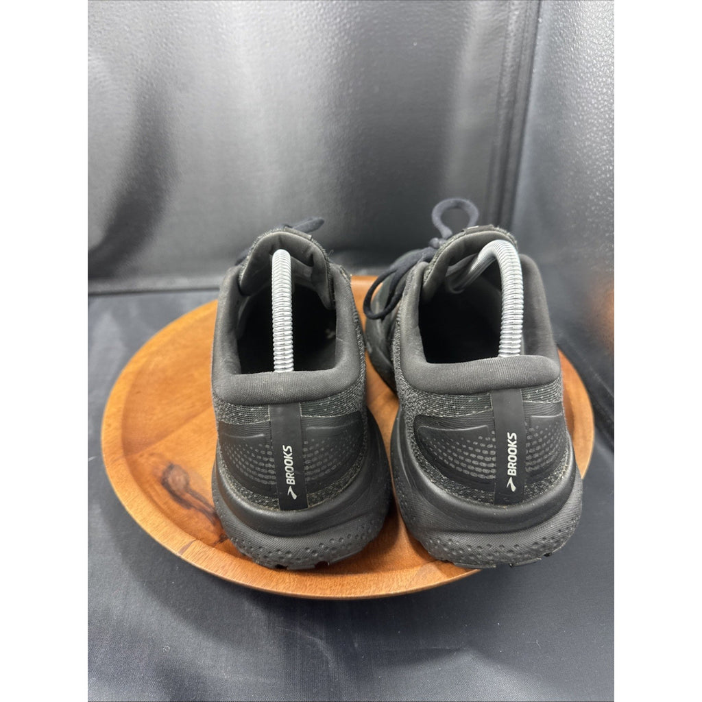 Size 10 - Brooks Ghost 16 GORE-TEX Black Ebony Running Shoes Good Condition
