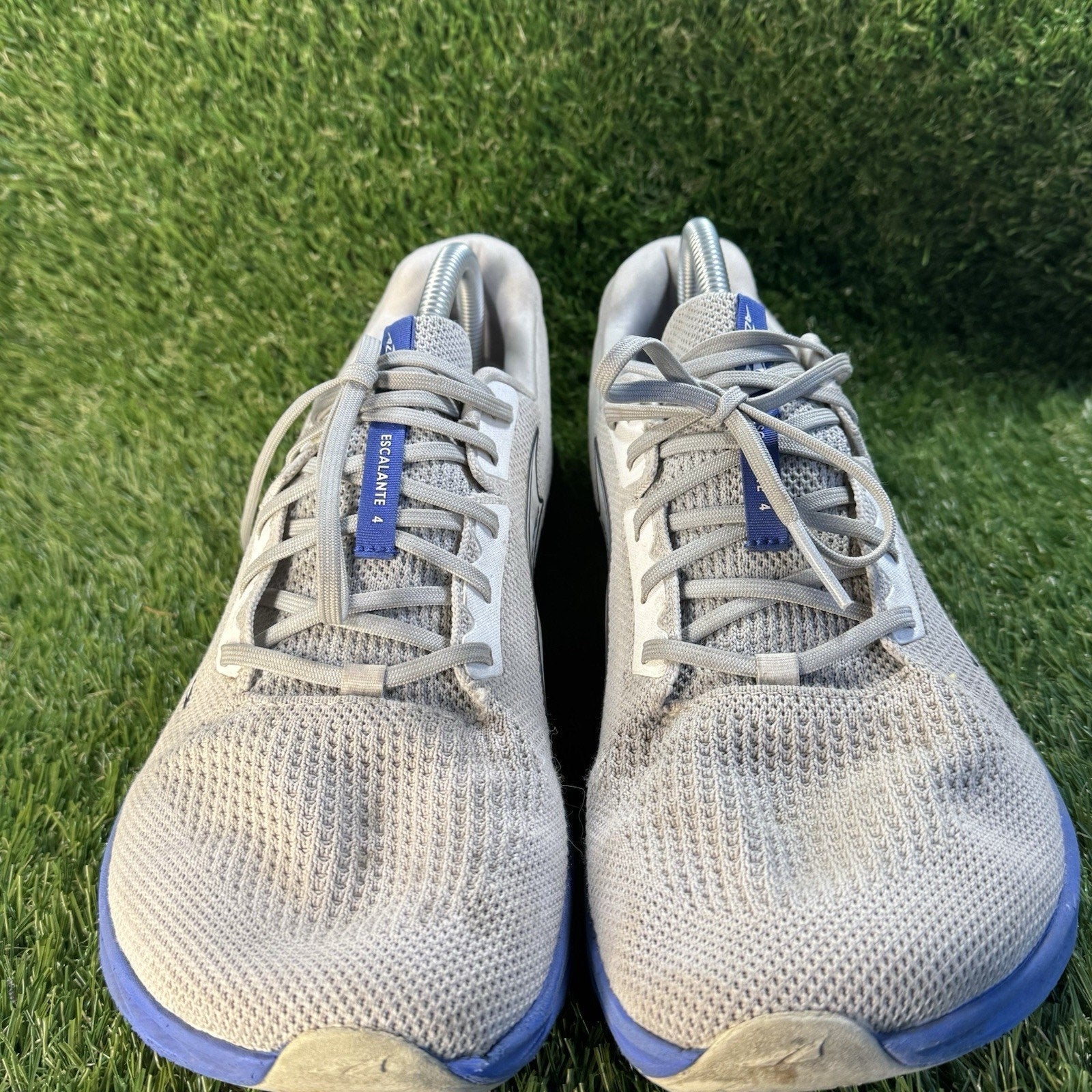 Altra Escalante 4 Shoes Men's 10.5 White/Blue Mesh Running Jogging Athletic