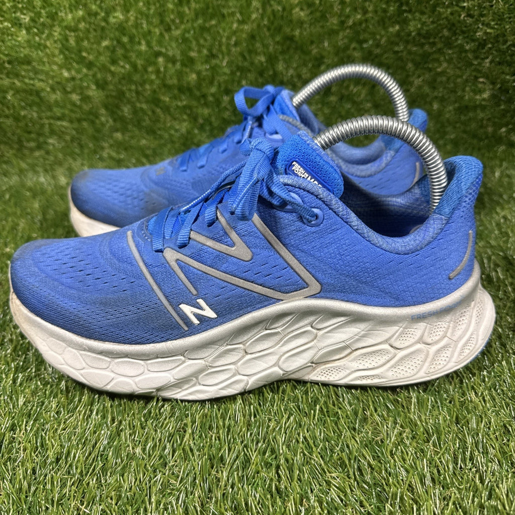 New Balance Fresh Foam X More V4 Women's Blue Athletic Sneakers WMORBL4 Size 8.5