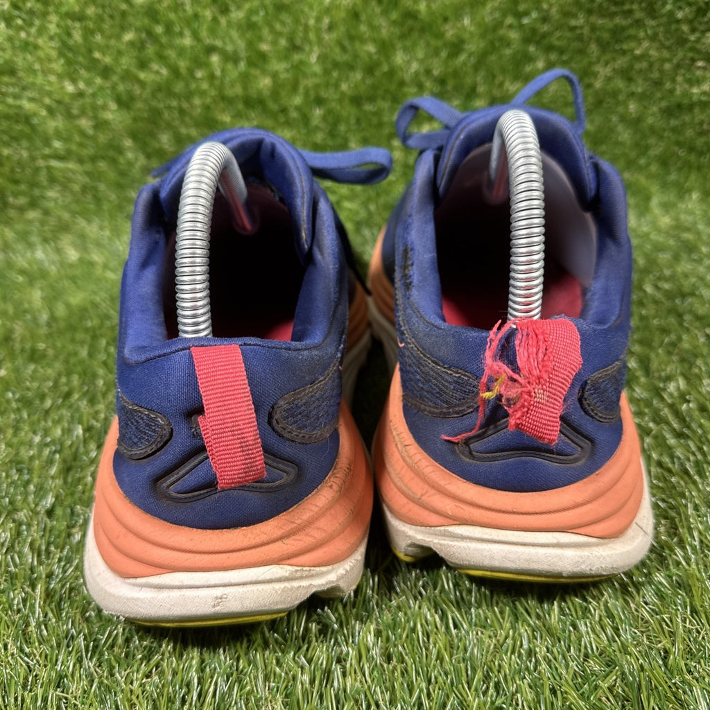 Hoka One One Gaviota 5 Women Size 8B 1134235-EVN Evening Sky Coral Running Shoes