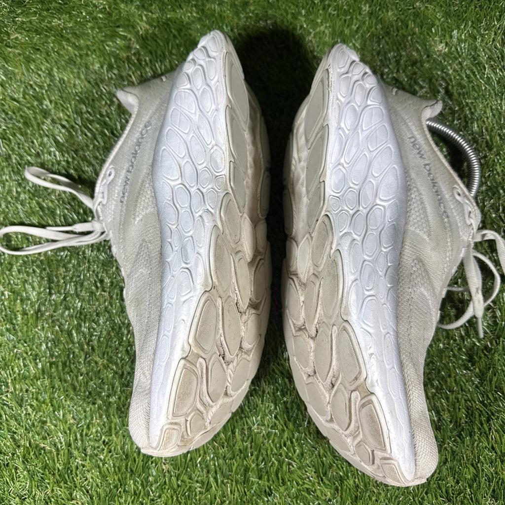 New Balance Womens FF X More V4 WMORNC4 White Running Shoes Sneakers Size 9 B