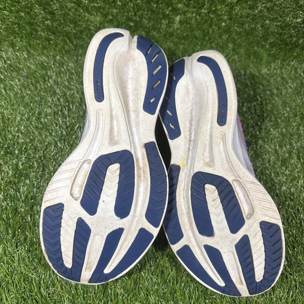 Saucony Ride 16 Womens Size 6.5 Pink White Athletic Running Walking Shoes